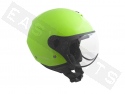 Helmet Demi Jet CGM 107A Florence green (shaped visor)
