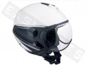 Helmet Demi Jet CGM 107G Rome White (shaped visor)