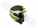 Helmet Demi Jet CGM 107X Manchester Matt Black (long visor)
