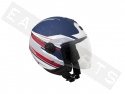 Helmet Demi Jet CGM 107X Manchester Matt Blue (long visor)
