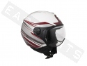 Helmet Demi Jet CGM 107X Manchester White (shaped visor)