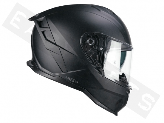 Helm integraal CGM 363A SHOT MONO mat zwart (dubbel vizier)