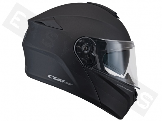 Modular Helmet CGM 508A Berlino MONO Matt Black (double visor)