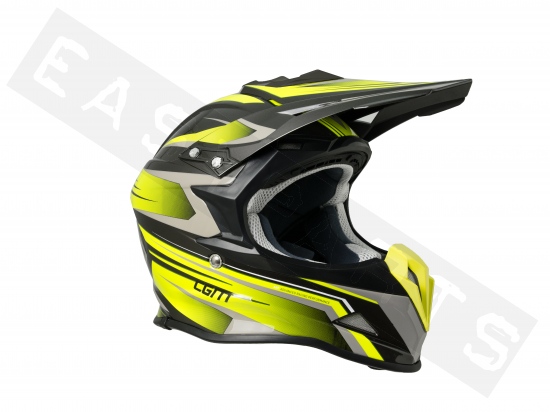 Helmet Cross CGM 601G Track Fluo Yellow