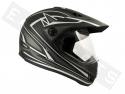 Helmet Cross CGM 602G Assen Matt Black (with visor)