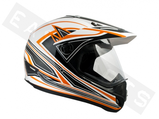 Helm Cgm Full Face 602g Assen Arancione Metal Xxl