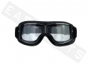 Helmbrille Jet CGM California schwarz (transparente Gläser)