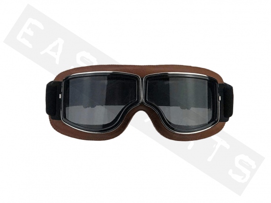 Helmet Goggles Jet CGM California brown (75% smoked lenses)