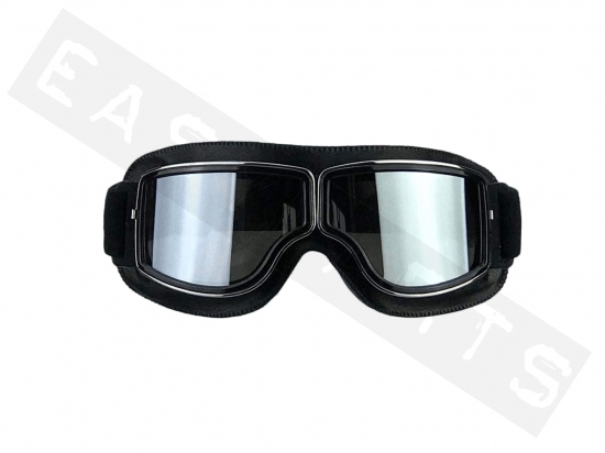 Helmet Goggles Jet CGM California black (mirrored lenses)