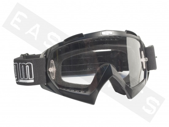 Gafas máscara cross CGM 730X Extreme negro/ lentes transp. con ahumada