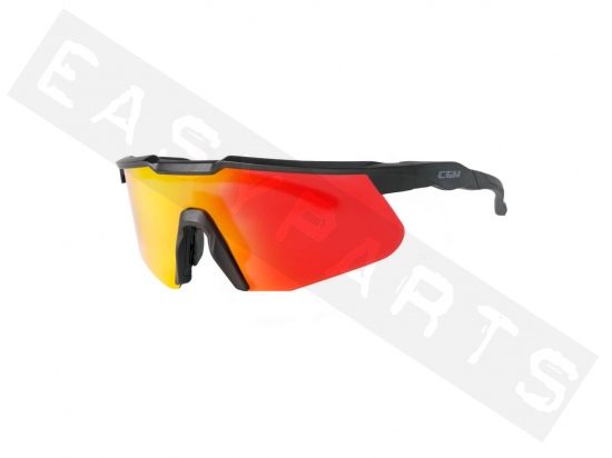 Sunglasses CGM 771A HIT black/Iridium Plus red S2 (18%-43%)