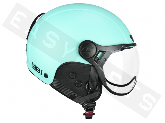 Helmet E-Bike CGM 801A EBI MONO matt celeste (shaped visor)