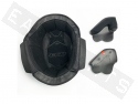 Kit coiffe intérieur casque CGM 109 noir (base sans taille)