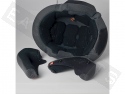 Kit coiffe intérieur casque CGM 131A noir/ gris