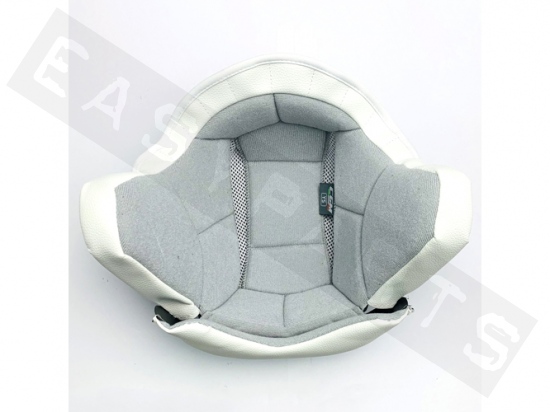 Kit coiffe intérieur casque CGM 205 gris/blanc