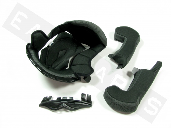 Kit Interior Helmet with Noseprotector CGM Black