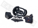 Kit coiffe intérieur casque CGM 315A-G noir