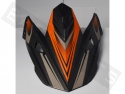 Helmklep met Sticker CGM Helm 601G Oranje