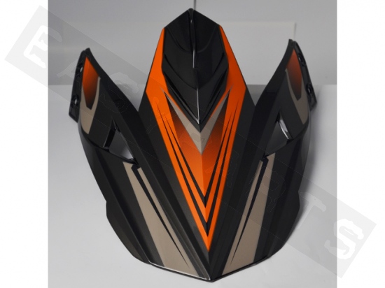 Peek with Decal CGM Helmet 601G Orange
