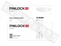 Inleg vizier Pinlock® CGM 560 transparant