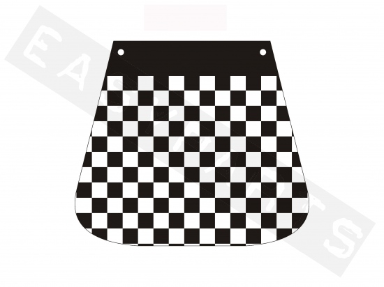 Rubber Flap RMS Vespa Vintage Checkered White