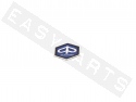 Emblem Sechseckig für Frontschild Piaggio 26mm 152280
