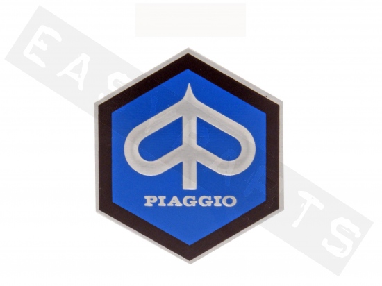 Emblème RMS logo 'Piaggio' Old 3D PVC (42mm)