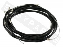 Cable kit RMS black Piaggio Si 50 (3 pcs)