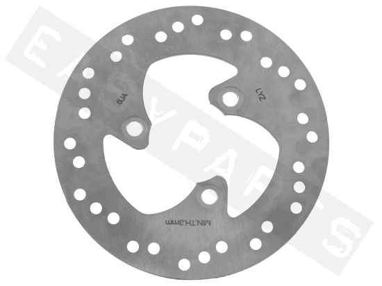 Brake disc RMS Ø190x58x4 mm (3 holes ØM10)