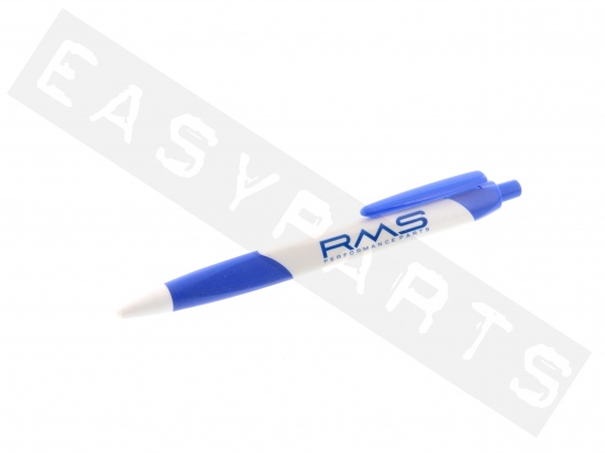 Pen RMS Moto wit/blauw