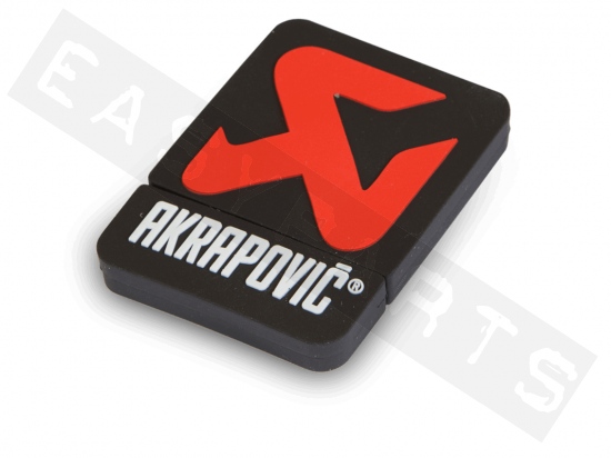 USB-Stick AKRAPOVIC 16 GB aus schwarzem Gummi