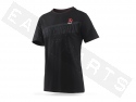 T-shirt AKRAPOVIC Corpo Negro/carbon-look Hombre
