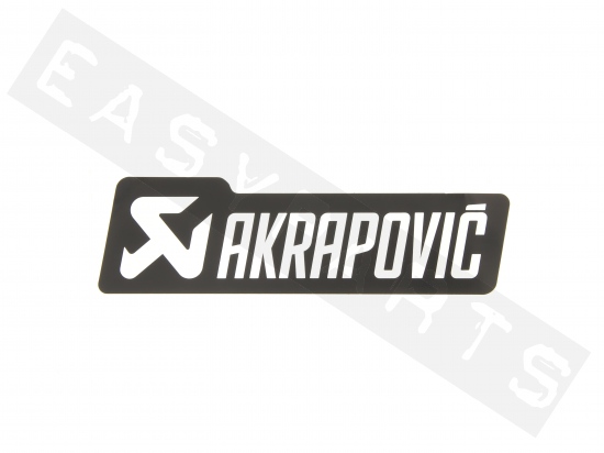 Akrapovic St - Sticker