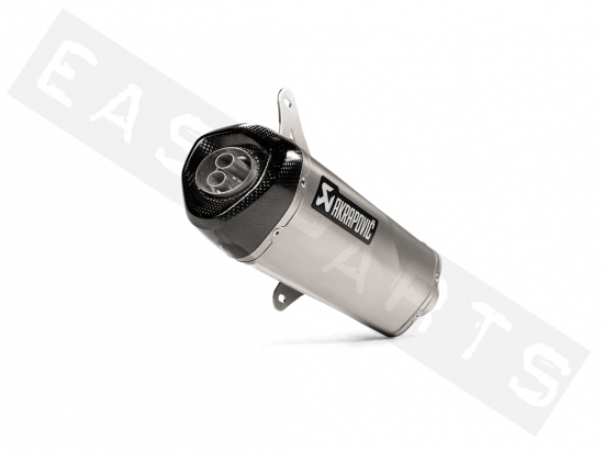 Muffler AKRAPOVIC Slip-On Titanium Vespa Gts- Gtv 125->300 I.E E4