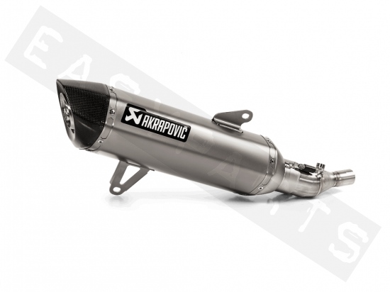 Muffler AKRAPOVIC Slip-On Yamaha Tricity 300i E4 2020->