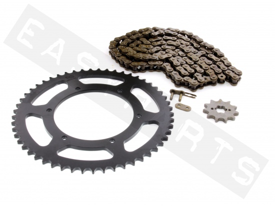 Chain & sprocket kit AFAM steel Aprilia RS4 50 2018-2020