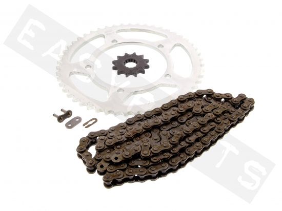 Chain & sprocket kit AFAM steel Aprilia RX 50 1995-1998 (420)