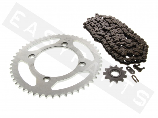 Chain & sprocket kit AFAM steel Beta RR 50 Enduro 2005-2011 (428)