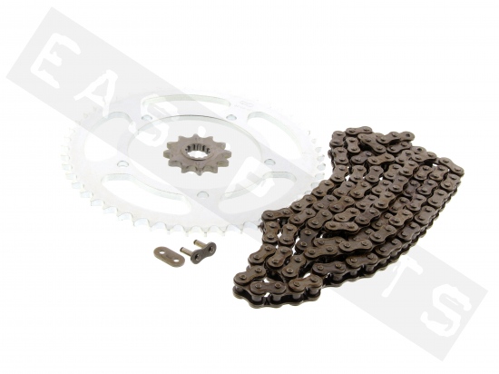 Chain & sprocket kit AFAM steel MBK X-Limit 50 SM 2002