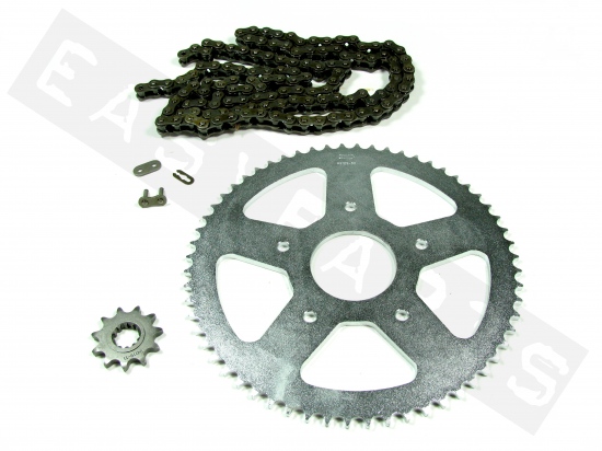 Chain & sprocket kit AFAM steel MH RX 50 Racing 2008-2009