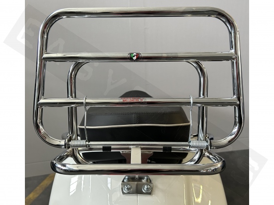 Porte-bagage arrière rabattable CUPPINI chromé Vespa GTS- Super HPE E5 10/2022->