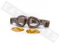 Jet Baruffaldi Senior Pelle 259 Schutzbrille aus Schokoladenleder