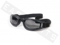 Gafas de casco Jet BARUFFALDI Tan V.0 negro (lentes neutrales)