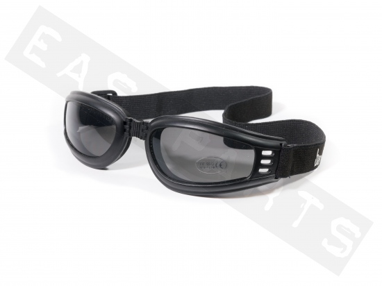 Gafas de casco Jet BARUFFALDI Tan V.0 negro (lentes neutrales)