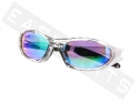 Sunglasses BARUFFALDI Wind Him Silver/ Transparent Iridium Lenses