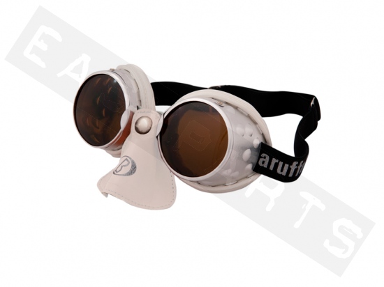 Brillen Jet BARUFFALDI 101 Sar weiß (Nasenpolster aus weißem Leder)