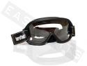 Mask jethelmet BARUFFALDI Speed 4 black with 2 colors of over-lenses
