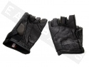 Handschoenen BARUFFALDI Croco Look Zwart