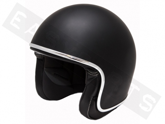 Helmet Jet BARUFFALDI Zar Vintage 2.0 Black