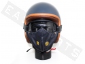 Masque moto antipollution BARUFFALDI Speed4 Hector S cuir noir